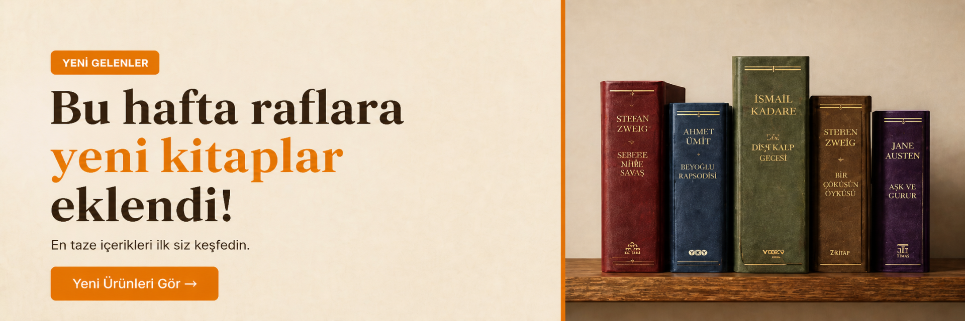 yENİ kİTAPLAR