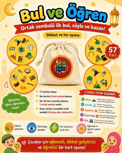 Bul ve Öğren Hafıza Oyunu